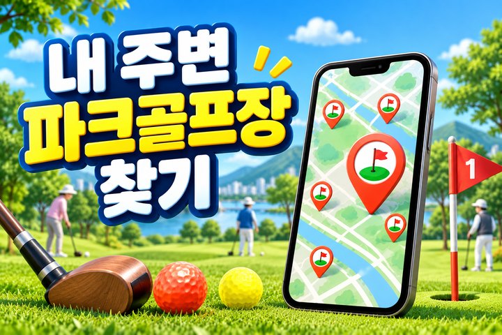 내 주변 파크골프장 찾기