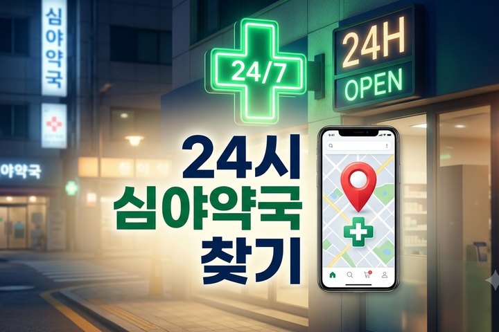 심야약국 찾기