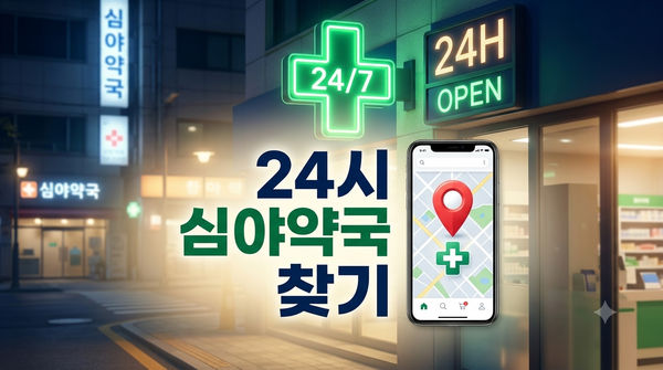 24시 심야약국찾기 - 지금 문 연 약국을 찾아보세요